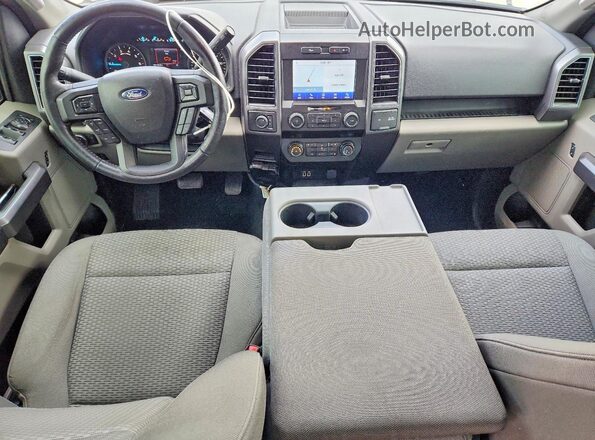 1FTEW1EP3KFB87461 2019 FORD F150 White Vista del salpicadero