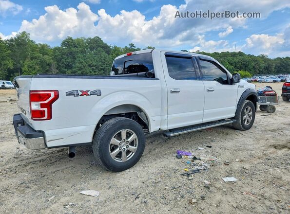 1FTEW1EP3KFB87461 2019 FORD F150 White Trasero derecho