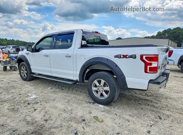 1FTEW1EP3KFB87461 2019 FORD F150 White Trasero izquierdo