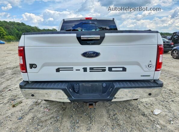 1FTEW1EP3KFB87461 2019 FORD F150 White Vista trasera