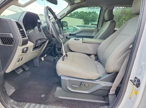 1FTEW1EP3KFB87461 2019 FORD F150 White Vista interior delantera