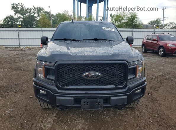 1FTEW1EP3LFC56960 2020 FORD F150 Black Widok z przodu