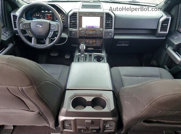 1FTEW1EP3LFC56960 2020 FORD F150 Black Widok deski rozdzielczej