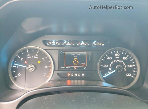1FTEW1EP3LFC56960 2020 FORD F150 Black Widok zestawu wskaźników