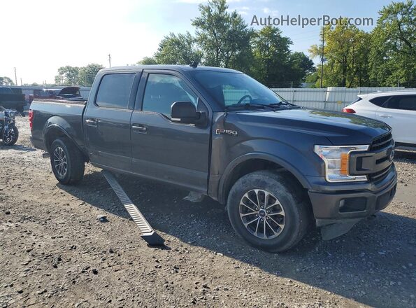 1FTEW1EP3LKD86681 2020 FORD F150 Gray Передня права чверть