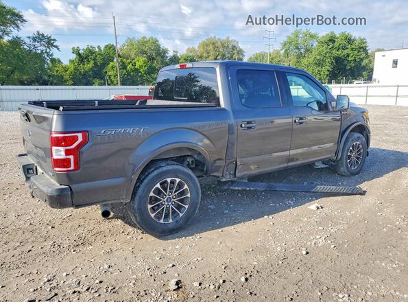 1FTEW1EP3LKD86681 2020 FORD F150 Gray Задня права чверть