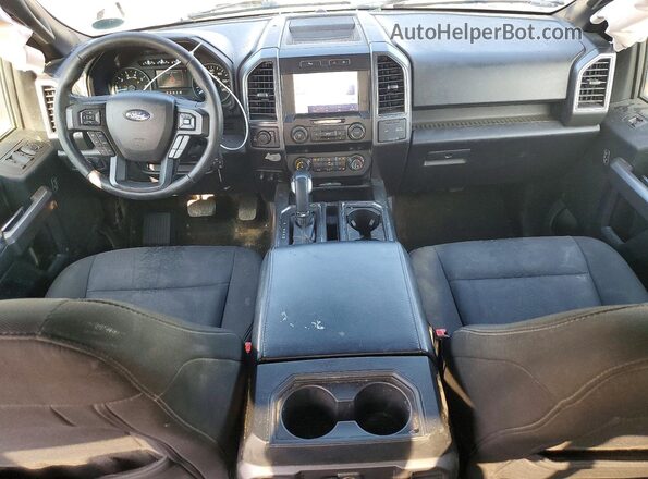1FTEW1EP3LKD86681 2020 FORD F150 Gray Вид панелі приладів