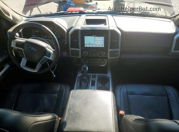 1FTEW1EP4HFB00885 2017 FORD F150 Красный Вид панели приборов
