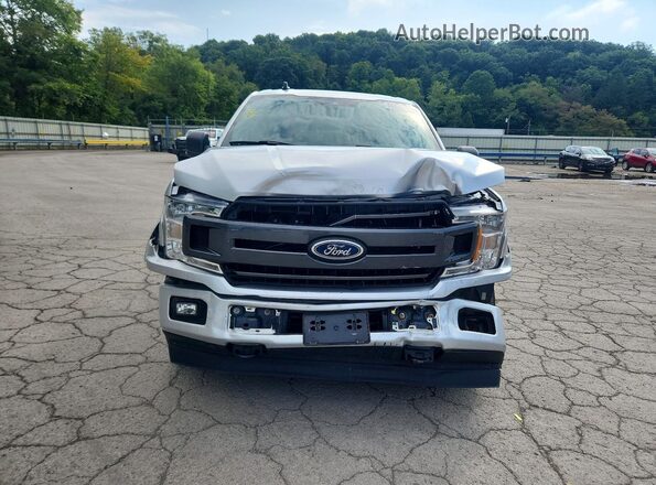 1FTEW1EP4KFC30415 2019 FORD F150 Silver Widok z przodu