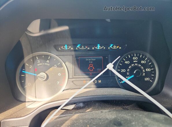 1FTEW1EP4KFC30415 2019 FORD F150 Silver Widok zestawu wskaźników