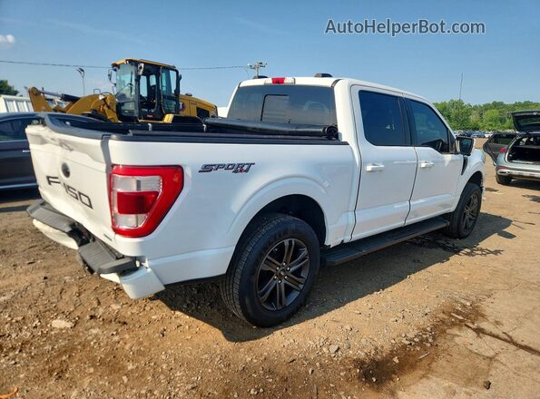 1FTEW1EP4MFA75545 2021 FORD F150 White უკანა მარჯვენა