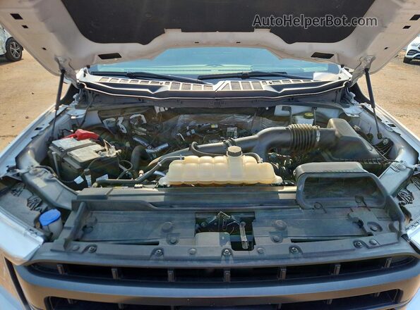 1FTEW1EP4MFA75545 2021 FORD F150 White ძრავის განყოფილების ხედი