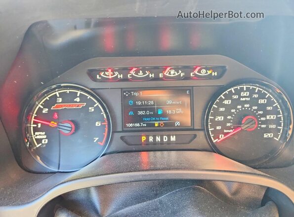 1FTEW1EP5JFE65100 2018 FORD F150 Black Widok zestawu wskaźników