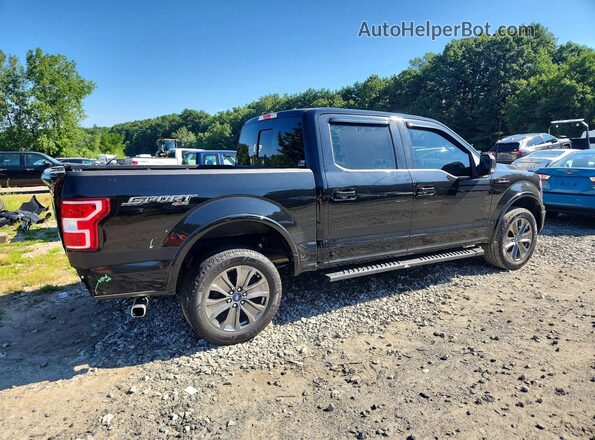 1FTEW1EP5JFE65100 2018 FORD F150 Black Tył prawy