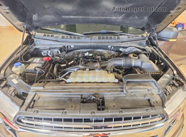 1FTEW1EP5KFC38586 2019 FORD F150 Серый Вид задней части салона