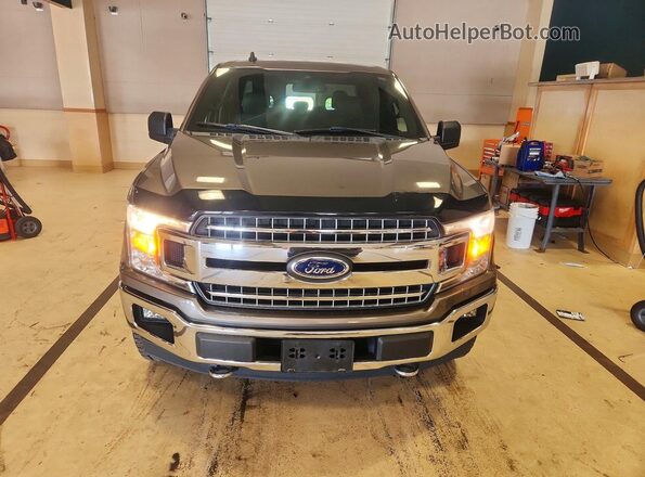 1FTEW1EP5KFC38586 2019 FORD F150 Серый Вид спереди