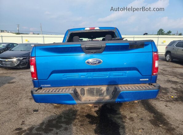 1FTEW1EP5LFB97099 2020 FORD F150 Blue Вид ззаду