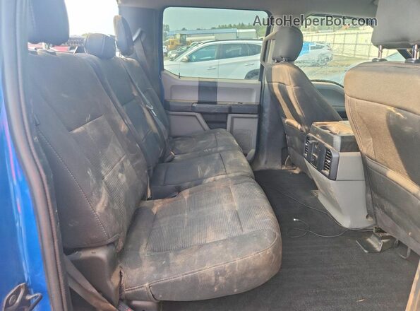 1FTEW1EP5LFB97099 2020 FORD F150 Blue Вид задніх сидінь