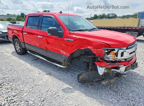 1FTEW1EP6LFC70495 2020 FORD F150 Red Delantero derecho