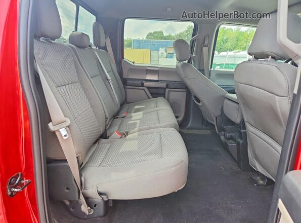 1FTEW1EP6LFC70495 2020 FORD F150 Red Vista de los asientos traseros