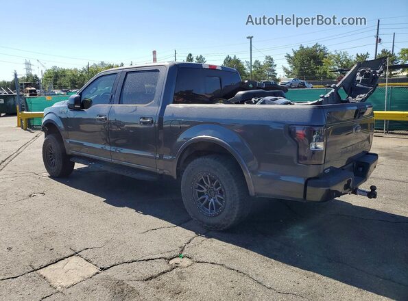 1FTEW1EP8KKD97206 2019 FORD F150 Gray უკანა მარცხენა
