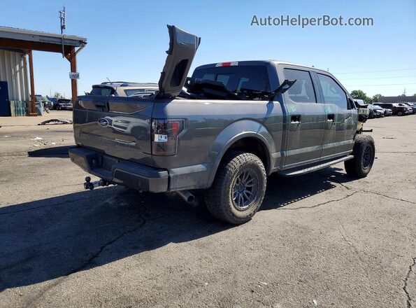 1FTEW1EP8KKD97206 2019 FORD F150 Gray უკანა მარჯვენა