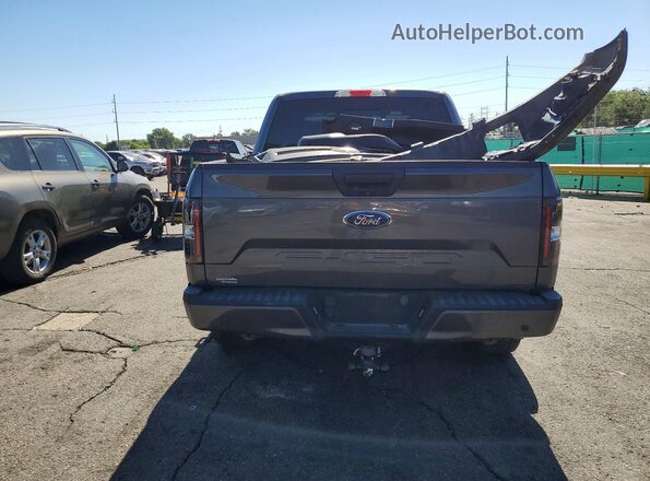 1FTEW1EP8KKD97206 2019 FORD F150 Gray უკანა ხედი