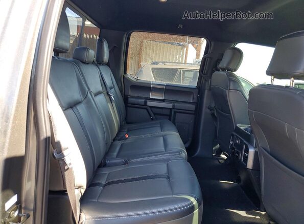 1FTEW1EP8KKD97206 2019 FORD F150 Gray უკანა სავარძლების ხედი