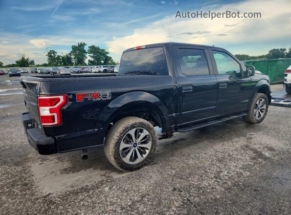 1FTEW1EP8LKF33609 2020 FORD F150 Black Trasero derecho