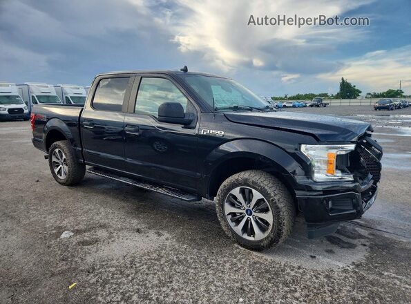 1FTEW1EP8LKF33609 2020 FORD F150 Black Delantero derecho