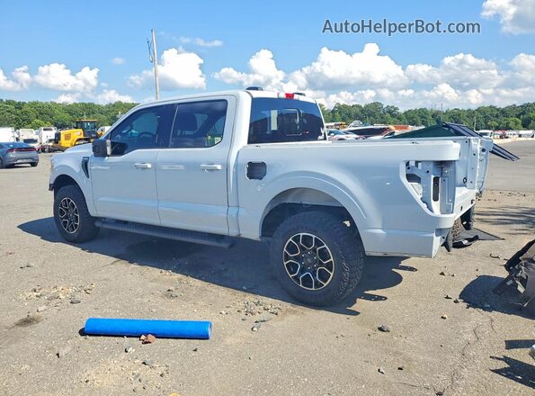 1FTEW1EP9MKE45766 2021 FORD F150 White Задня ліва чверть