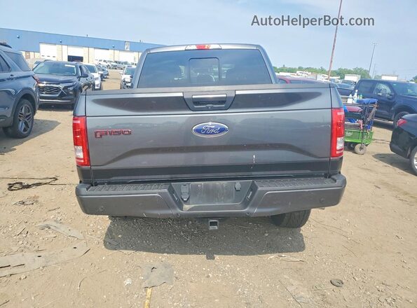 1FTEW1EPXGFC99178 2016 FORD F150 Gray Vista trasera
