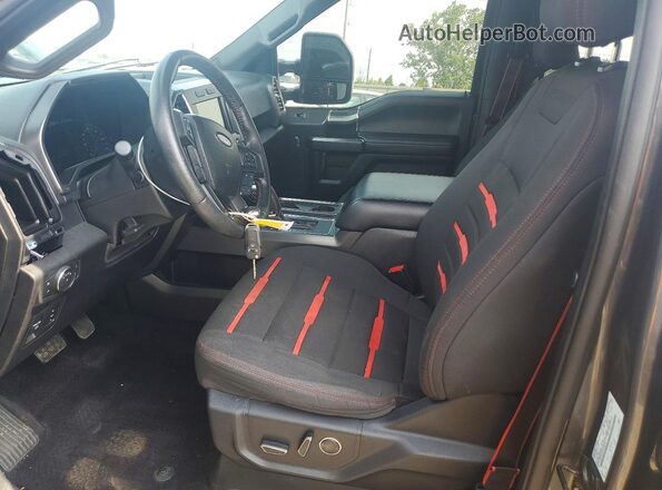 1FTEW1EPXGFC99178 2016 FORD F150 Gray Vista interior delantera