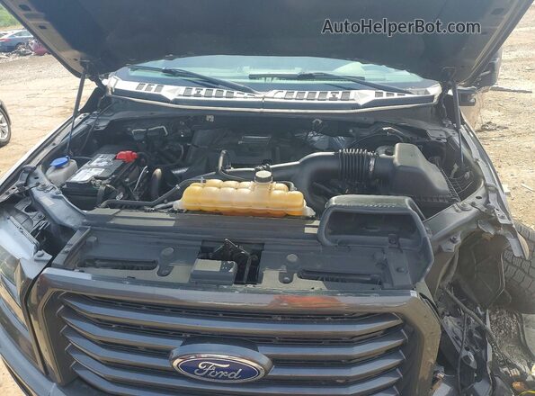 1FTEW1EPXGFC99178 2016 FORD F150 Gray Vista interior trasera