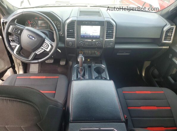 1FTEW1EPXGFC99178 2016 FORD F150 Gray Vista del salpicadero