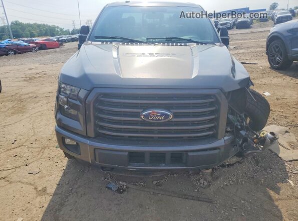 1FTEW1EPXGFC99178 2016 FORD F150 Gray Vista frontal
