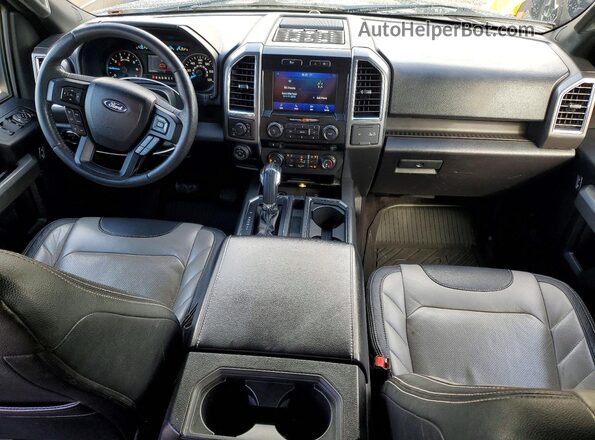 1FTEW1EPXGFD00118 2016 FORD F150 Gray წინა პანელის ხედი