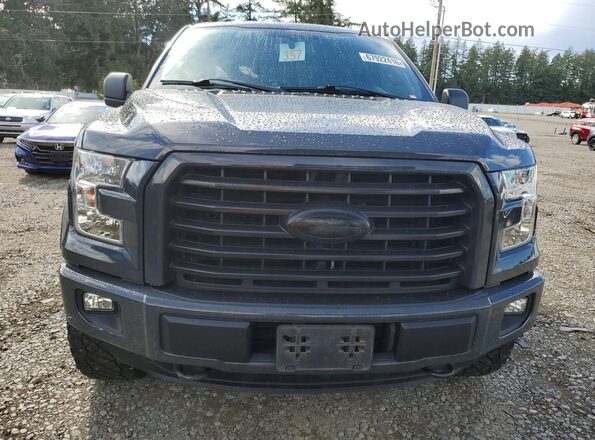 1FTEW1EPXGFD00118 2016 FORD F150 Gray წინა ხედი