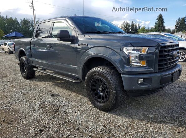 1FTEW1EPXGFD00118 2016 FORD F150 Gray წინა მარჯვენა