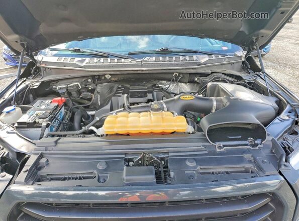 1FTEW1EPXGFD00118 2016 FORD F150 Gray უკანა სალონის ხედი