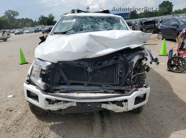 1FTEW1EPXJFD21574 2018 FORD F150 White Front view