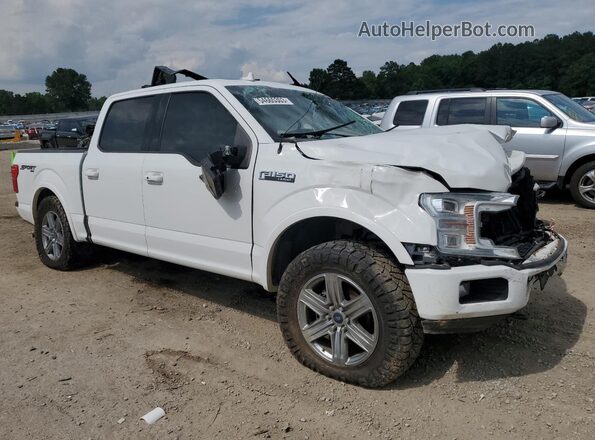 1FTEW1EPXJFD21574 2018 FORD F150 White Front right
