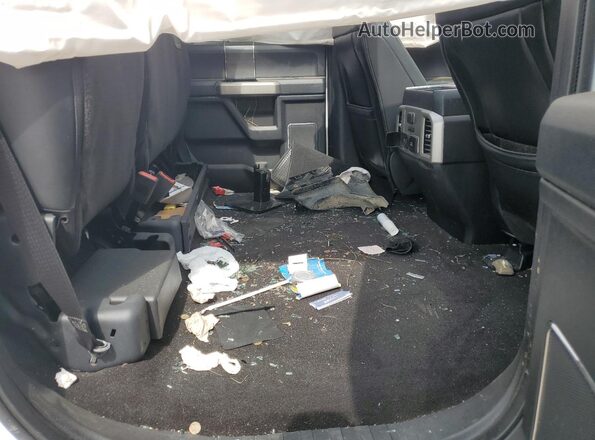 1FTEW1EPXJFD21574 2018 FORD F150 White Rear seats view