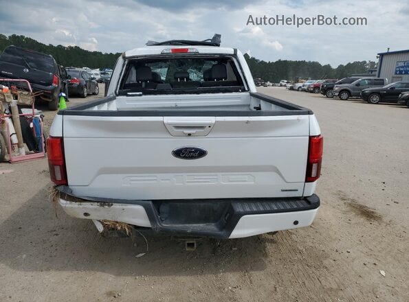 1FTEW1EPXJFD21574 2018 FORD F150 White Rear view