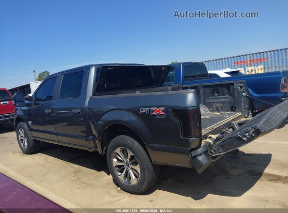 1FTEW1EPXKFB00977 2019 FORD F150 Gray Widok wnętrza 360 stopni