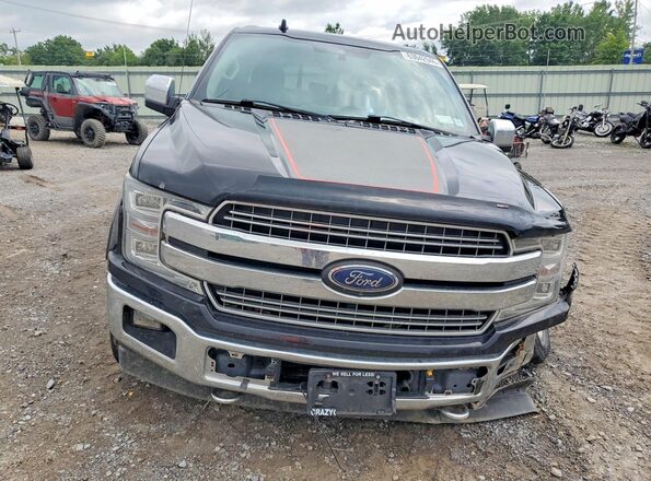 1FTEW1EPXKKD09711 2019 FORD F150 Black წინა ხედი