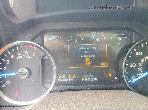 1FTEW1EPXKKD09711 2019 FORD F150 Black ხელსაწყოთა პანელის ხედი