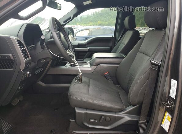 1FTEW1EPXLFC54963 2020 FORD F150 Gray Vista interior delantera