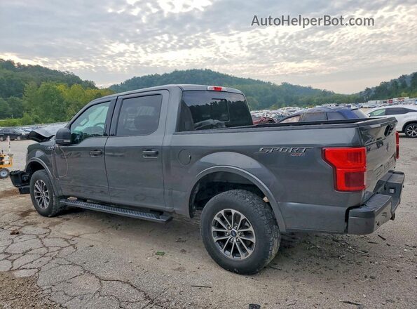 1FTEW1EPXLFC54963 2020 FORD F150 Gray Trasero izquierdo
