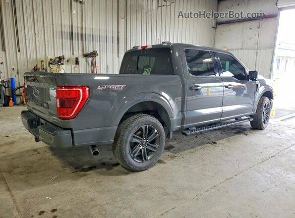 1FTEW1EPXMFA43764 2021 FORD F150 Charcoal Задня права чверть